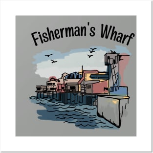 Fisherman's Wharf Posters and Art